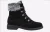 Hush Puppies Florence Leren Dames Zwarte Laarzen