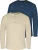 normani Shirt ‘Neuville’  beige / marine