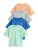 Next Shirt  blauw / grijs / mintgroen / lichtoranje