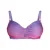 Zizzi voorgevormde beugel bikinitop SVARY met ribstructuur roze