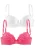 PETITE FLEUR BH  pink / wit