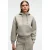 Effen sweatshirt met capuchon en zak