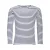 SOLS Heren Marine T-Shirt met lange mouwen (Wit/Zwaar)