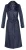 Womens lange lengte stropdas riem trenchcoat-Ongar