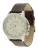 GUESS Analoog horloge  bruin / zilver