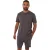 Threadbare Heren Geborduurd Bloemen Regular T-shirt (Leisteen)
