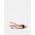 Moschino Patent Leather Slingbacks Pink