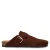 Sacha suède clogs bruin