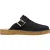 Clarks Originals Heren Trek suède muiltjes met open achterkant (Zwart)