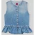 HUGO regular fit blousetop van puur katoen met peplum model ‘GIMMA’