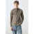 Mango Man regular geruit casual overhemd bruin