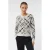 comma vest met wol lichtgrijs