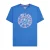Lambretta Heren SS24 Paisley Rund T-Shirt (Donkerblauw)