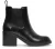 Windsor Smith Dames Zwarte Klassieke Leren Platform Enkel Chelsea Laarzen – Varsity