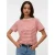 AWARE gestreepte T-shirt rood