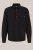 WE Fashion – Heren regular fit gebreid overshirt – Regular fit – Zwart – Katoen –