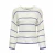 Gestreept rondhals T-shirt 7/8 vrouw Only Geena