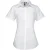 Premier Dames/dames Supreme Heavy Poplin Short Sleeve Work Shirt (Wit)