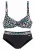 VENICE BEACH Bikini  turquoise / rood / zwart / wit