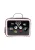 MYMO Handtas ‘Eyetheme’  geel / rosa / zwart / offwhite