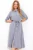 Textured Midi-jurk met Strik