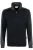 HAKRO 476 Comfort Fit Half-Zip Sweater zwart/antraciet, Tweekleurig