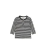 Dirkje baby gestreepte longsleeve blauw/wit