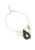SOHI Ketting ‘Anitra’  goud / zwart