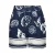 JDY regular waist casual short donkerblauw