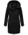 NAVAHOO Winterparka ‘Eissturm 14’  grijs / zwart