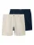 TWO SOON Broek  nachtblauw / greige