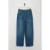 TRENDYOLMİLLA Dames Blauw Effen Barrel Normale taille Jeans