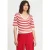 POM Amsterdam Pullover – Striped Scarlet Red