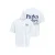 ONLY & SONS boxy T-shirt met backprint – wit