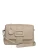 Luisa Vannini Beige Rundleer Tas