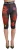 Bloemenprint Mesh Legging Korte Stijl