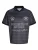 JACK & JONES Shirt  grijs / zwart / wit