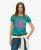 Superdry Vrouwen Aansluitend T-shirt met Puffprint Groen