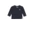 Dirkje baby longsleeve met katoen donkerblauw/wit
