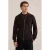 WE Fashion katoenen gebreid vest – donkerbruin
