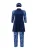 C&City Badpakjurk  marine / neonblauw