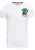 Ronde hals biker T-shirt