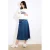 LOLALIZA denim spijkerrok dark blue denim