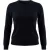 TRENDYOLMİLLA Dames Donkerblauw Effen Lang, Regular fit Truien