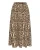 Kaffe Rok ‘Leopra’  beige / bruin / zwart