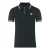 Aquascutum London Union Jack Black Polo Shirt