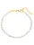 Eastside Armband  goud / wit