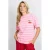 FLURESK gestreepte T-shirt roze
