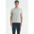 Heren Katoen Elastaan Ronde Hals T-Shirt