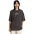 New Balance Trackside Oversized Tee T-shirts Dames – Zwart –
